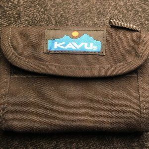 Kavu Fabric Wallet - Wally - Black
